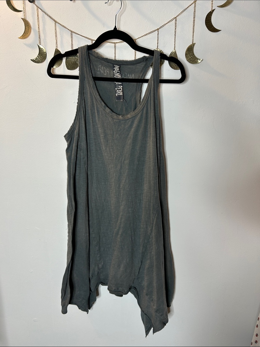 Magnolia Pearl Charcoal Swing Tank Dress/Tunic - Picture 3 of 6